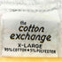 ザコットンエクスチェンジ THE COTTON EXCHANGE 90s USA製 ポリ混 ウェイクフォレスト大学 カレッジロゴプリント クルーネックスウェット メンズ import:XL
